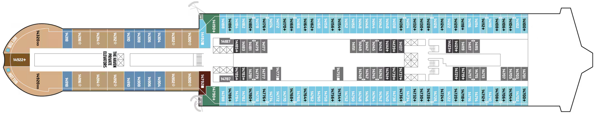 Deck 14 plan